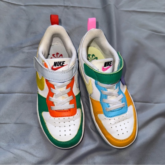 Nike Court Borough Low Recraft Sneaker - Kids' Size 11.5 - Picture 6 of 8